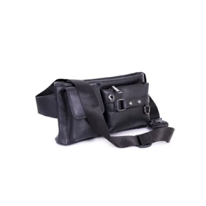 DLY-8_Black_a_sw7gyp.webp Premium Men's Black Leather Multi-Pocket Waist Bag - Tactical Streetwear Sling